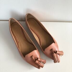 Banana Republic Anika Pointy Toe Tassel Flats, 6.5